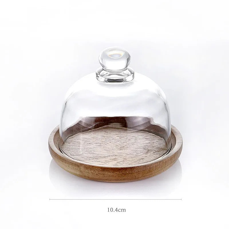 Glass Storage Jar Borosilicate Airtight Acacia Lid