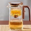 Glass Teapot Borosilicate With Removable Fine Mesh Infuser