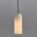 Globe Pendant Light Natural Alabaster Shade Brass Finish