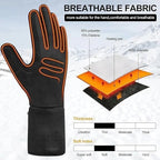 Glove Liners Rechargeable Adjustable Heat Slim Fit