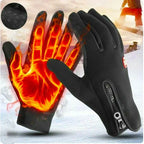 Gloves Fleece-Lined Touchscreen-Compatible Nonslip Grip
