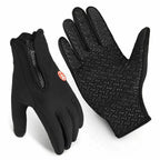 Gloves Fleece-Lined Touchscreen-Compatible Nonslip Grip