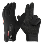 Gloves Fleece-Lined Touchscreen-Compatible Nonslip Grip