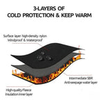 Gloves Insulated Conductive Threads Textured Grip