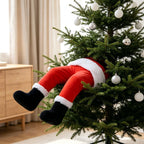 Gloves Plush Warm Santa Design One Size Fits Most