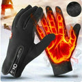 Gloves Touchscreen Insulated Fleece Anti-Slip Palm