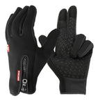 Gloves Touchscreen Insulated Fleece Anti-Slip Palm