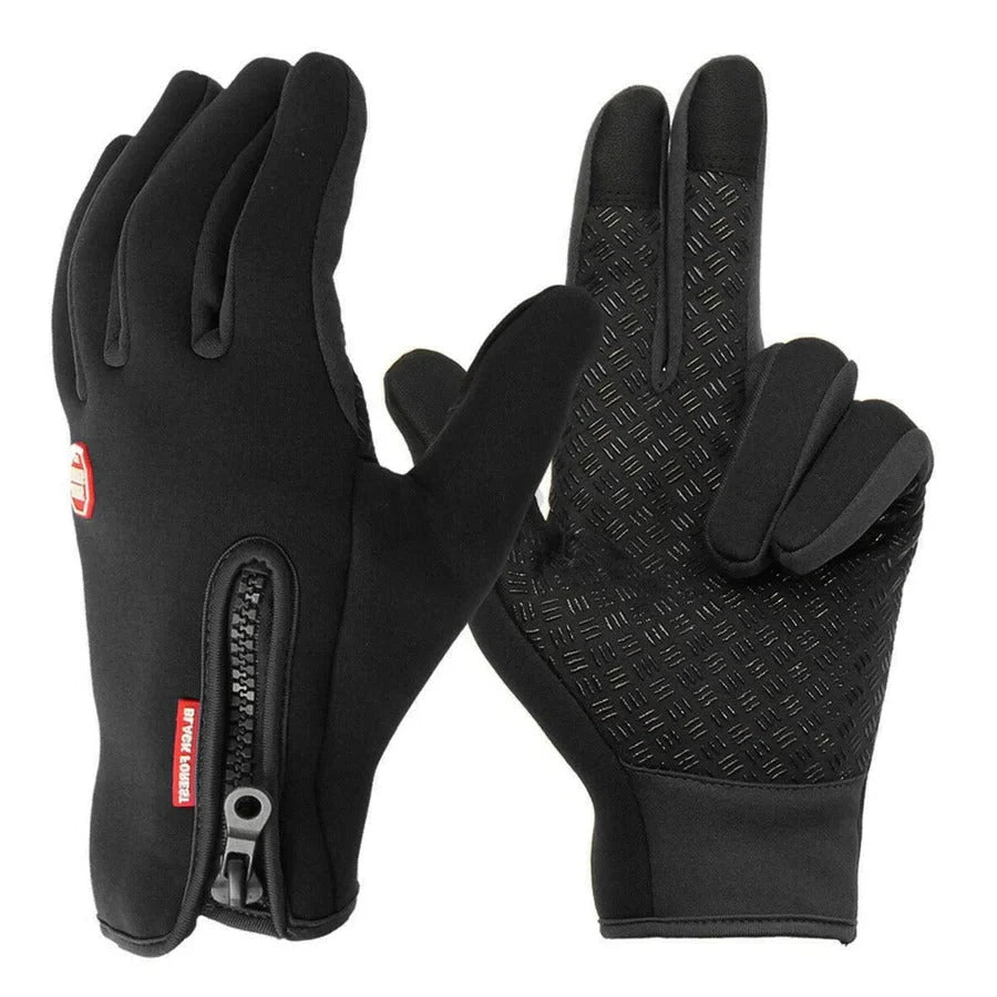Gloves Touchscreen Insulated Fleece Anti-Slip Palm