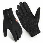 Gloves Touchscreen Insulated Fleece Anti-Slip Palm