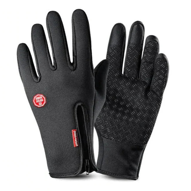 Gloves Touchscreen Insulated Fleece Anti-Slip Palm
