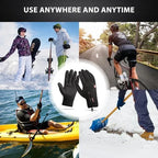 Gloves Touchscreen Insulated Fleece Anti-Slip Palm