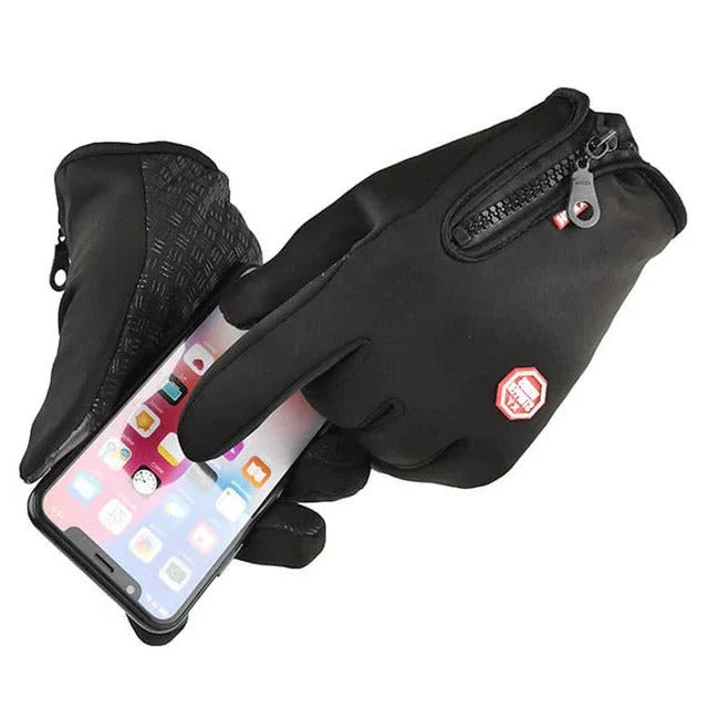 Gloves Touchscreen Insulated Fleece Anti-Slip Palm
