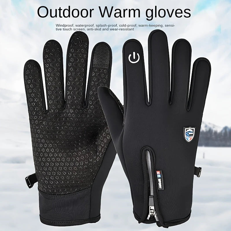 Gloves USB Heated Adjustable Waterproof & Windproof Touchscreen