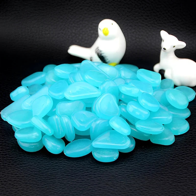 Glowing Pebbles Light-Activated Waterproof Reusable