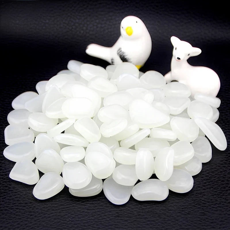 Glowing Pebbles Light-Activated Waterproof Reusable