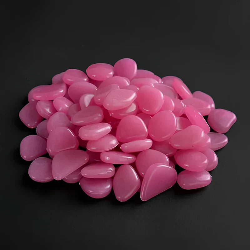 Glowing Pebbles Light-Activated Waterproof Reusable