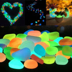 Glowing Pebbles Light-Activated Waterproof Reusable