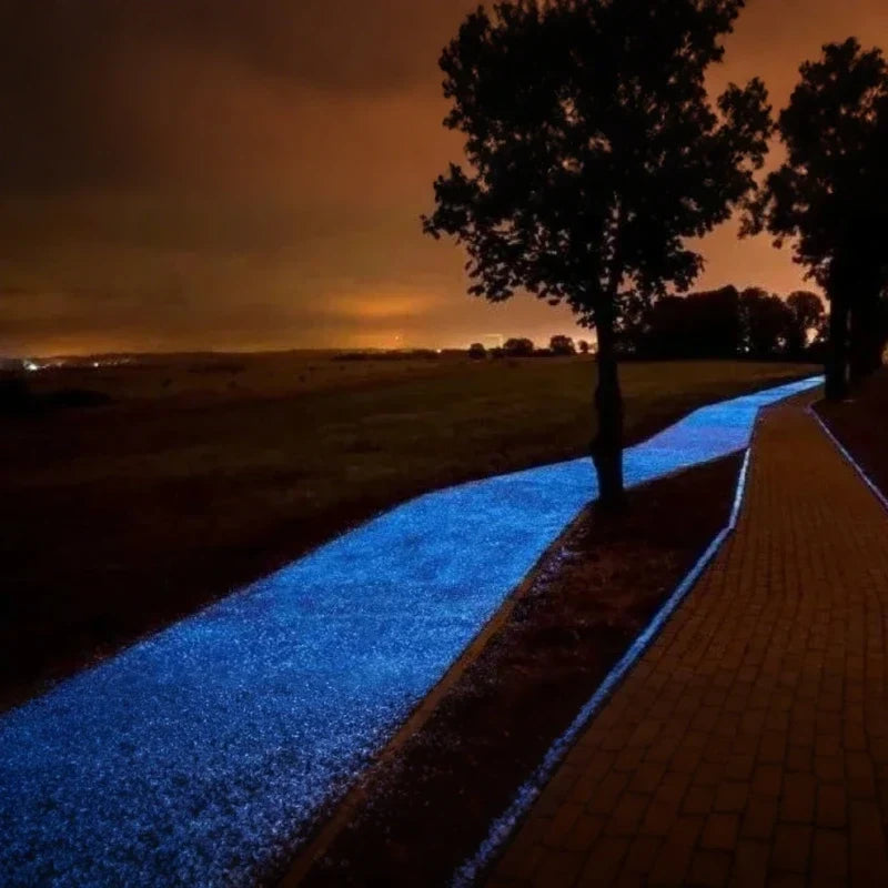 Glowing Pebbles Light-Activated Waterproof Reusable