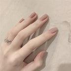 Glue-On Nail Set Glossy Non-Toxic