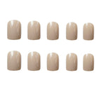 Glue-On Nail Set Glossy Non-Toxic