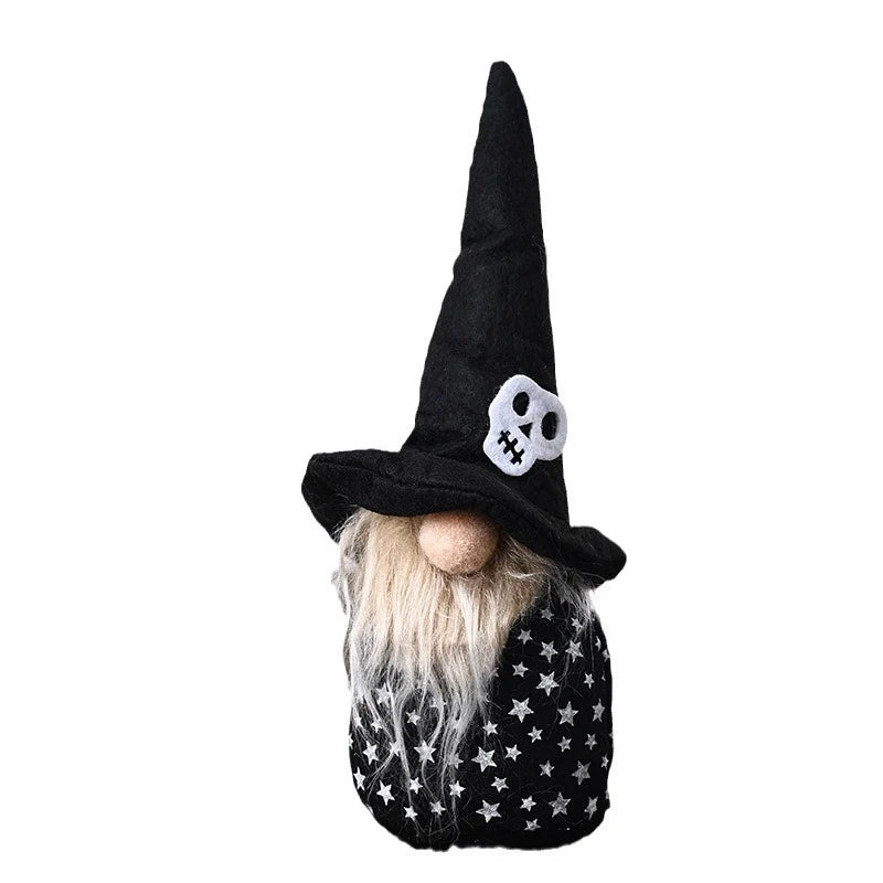 Gnome Figure Tall Spider Hat Durable Fabric