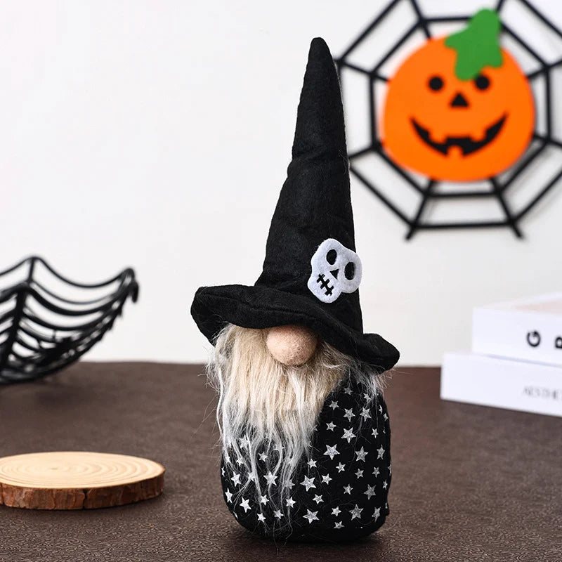Gnome Figure Tall Spider Hat Durable Fabric