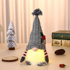Gnome Lamp Knitted Hat Plug-In Warm White LED
