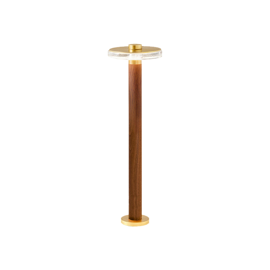 Gold-Finish Die-Cast Aluminum Path Light (Hardwired, IP65)