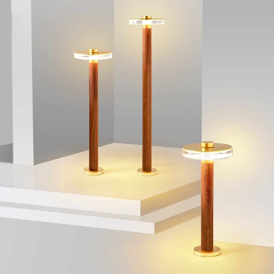 Gold-Finish Die-Cast Aluminum Path Light (Hardwired, IP65)