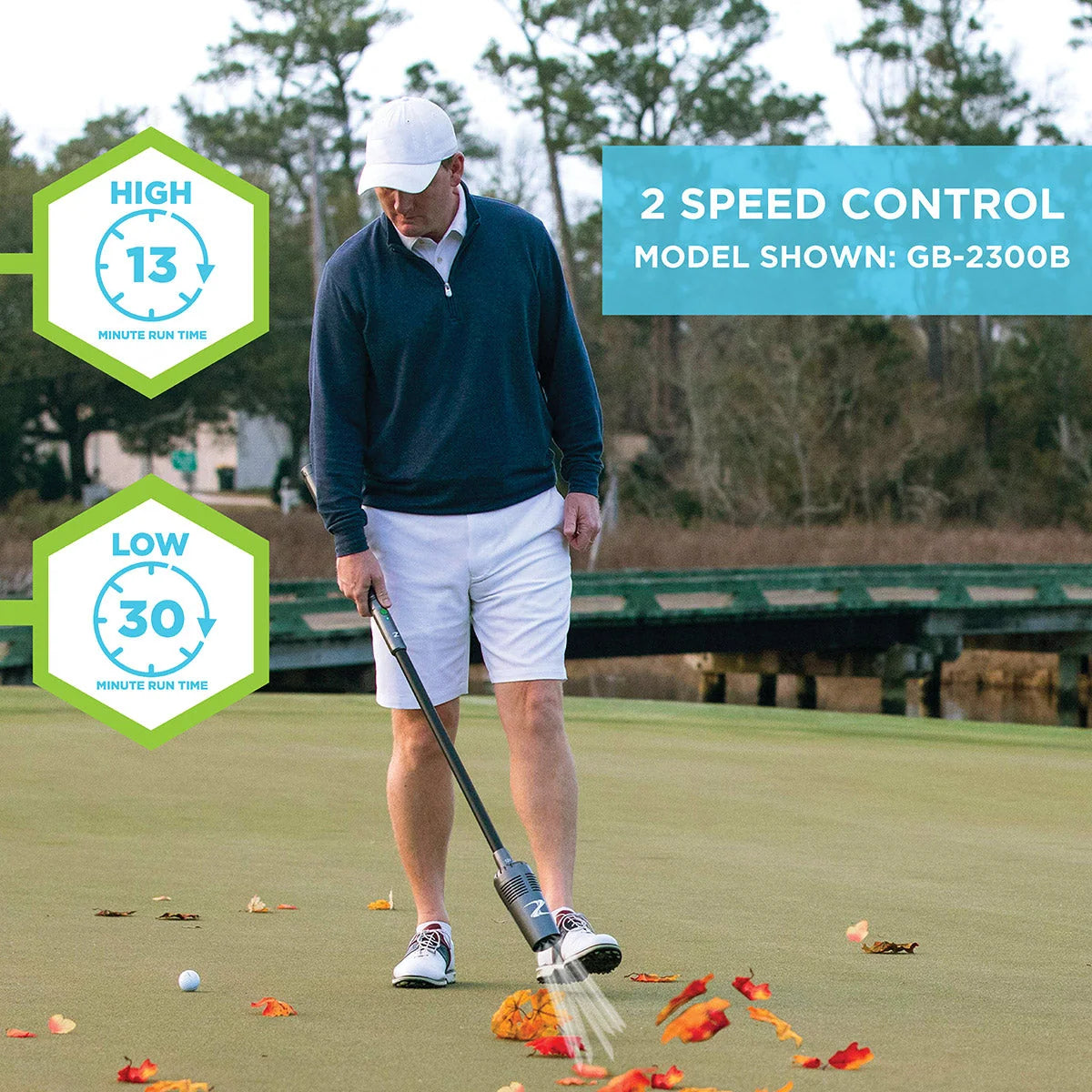 Golf Air Blower Cordless Rechargeable 80 MPH