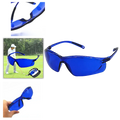 Golf Ball-Finding Glasses Blue Contrast Lenses Polycarbonate Frame