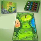 Golf Chipping Mat Portable Foldable 16 Sticky Balls