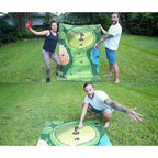 Golf Chipping Mat Portable Foldable 16 Sticky Balls