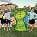 Golf Practice Set Velcro Target Foldable Carry Bag