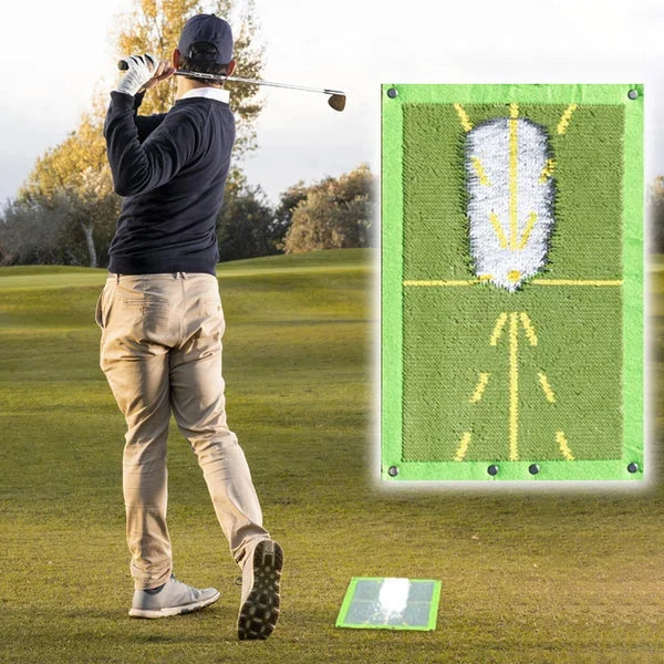 Golf Swing Training Mat Instant Divot Feedback