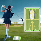 Golf Swing Training Mat Instant Divot Feedback
