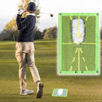 Golf Training Mat Instant Swing Feedback Compact