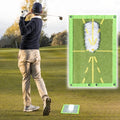 Golf Training Mat Instant Swing Feedback & Rubber Backing