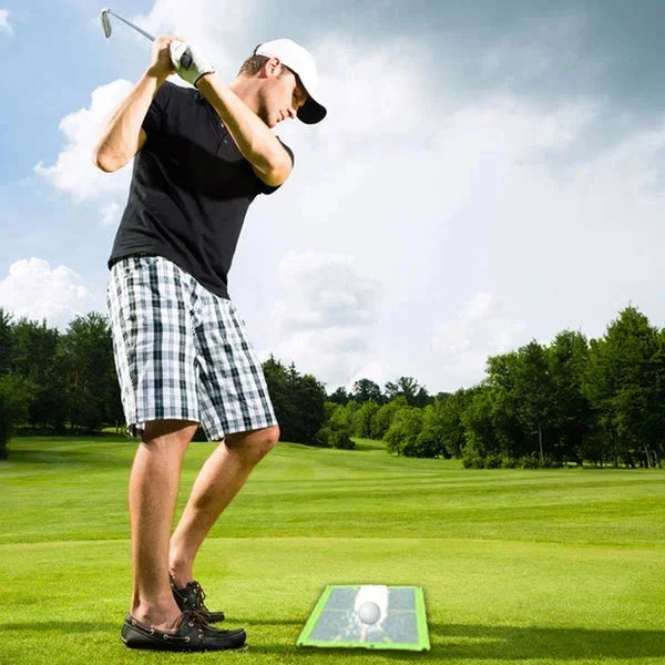 Golf Training Mat Instant Swing Feedback & Rubber Backing