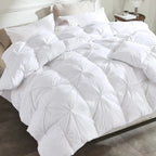 Goose Down Comforter 750 Fill Power Baffle Box All-Season