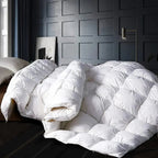 Goose Down Comforter All-Season 750 Fill Power Baffle Box