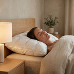 Goose Down Pillow 2-Pack Shape-Retaining Breathable Cotton