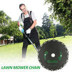 Grass Trimmer Blade Hardened Steel 23cm Fits Standard Shafts