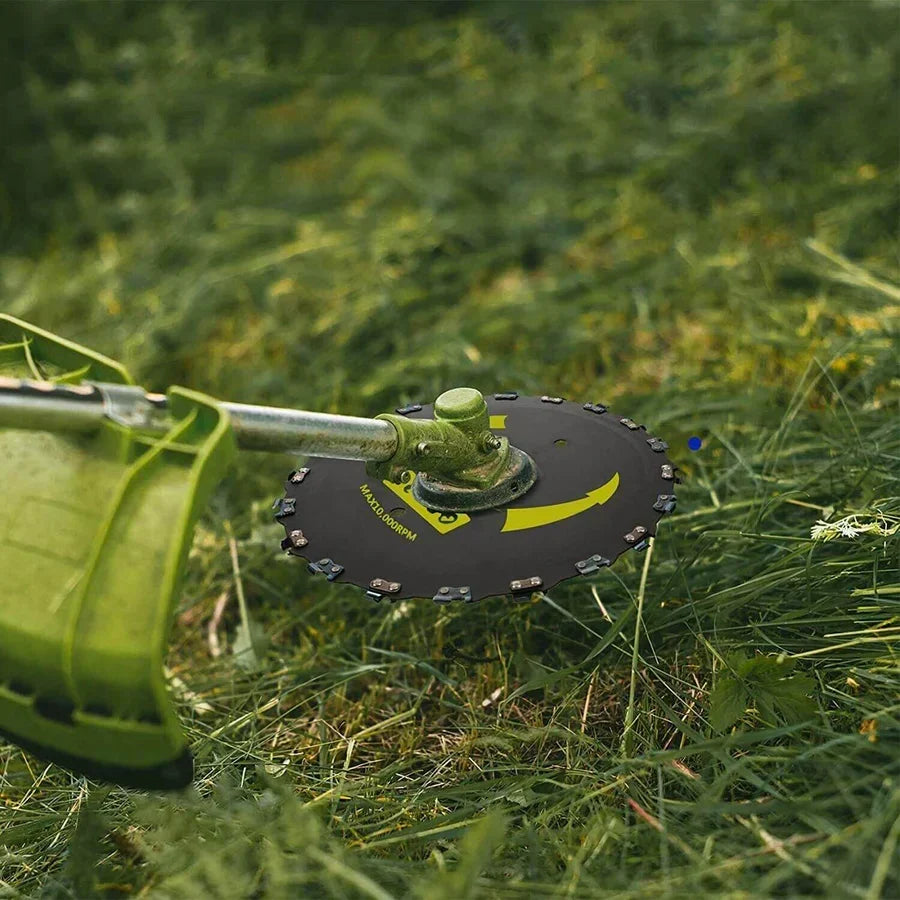 Grass Trimmer Blade Hardened Steel 23cm Fits Standard Shafts