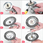 Grass Trimmer Blade Stainless Steel 360 Degree Rotation