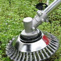 Grass Trimmer Blade Stainless Steel 360° Ratchet Mount
