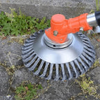 Grass Trimmer Blade Stainless Steel 360° Ratchet Mount