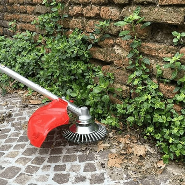 Grass Trimmer Blade Stainless Steel 360° Ratchet Mount
