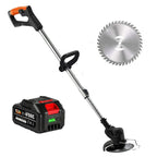 Grass Trimmer Cordless 24V Telescopic Rod & Interchangeable Blades