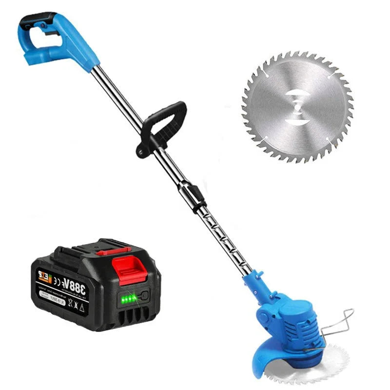 Grass Trimmer Cordless 24V Telescopic Rod & Interchangeable Blades